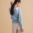 インデックス(index)のアシメリボンカシュクールニット【洗濯機洗い可】9