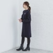 インデックス(index)の《5color》ブローチ付き 畦編みニットワンピース【洗濯機洗い可】14