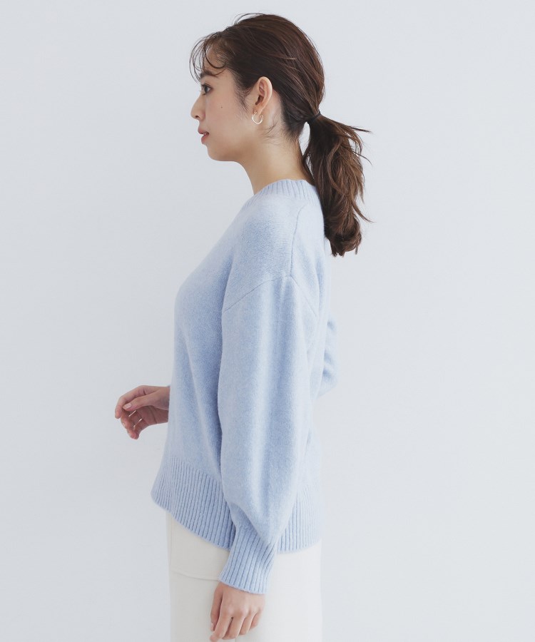 6color》ラムライクVネックニット【洗濯機洗い可】(ニット 6color》ラムライクVネックニット【洗濯機洗い可】(ニット