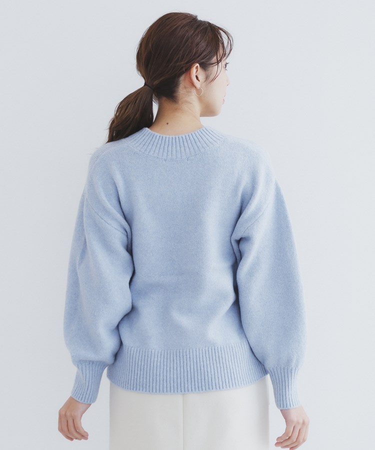 6color》ラムライクVネックニット【洗濯機洗い可】(ニット 6color》ラムライクVネックニット【洗濯機洗い可】(ニット