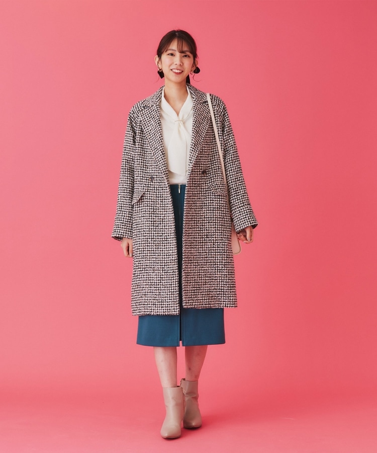 8color/XS-LLsize》パール調パーツ付き ボウタイニット【洗濯機 8color/XS-LLsize》パール調パーツ付き ボウタイニット【洗濯機