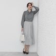 インデックス(index)の《8color/XS-LLsize》パール調パーツ付き ボウタイニット【洗濯機可】17