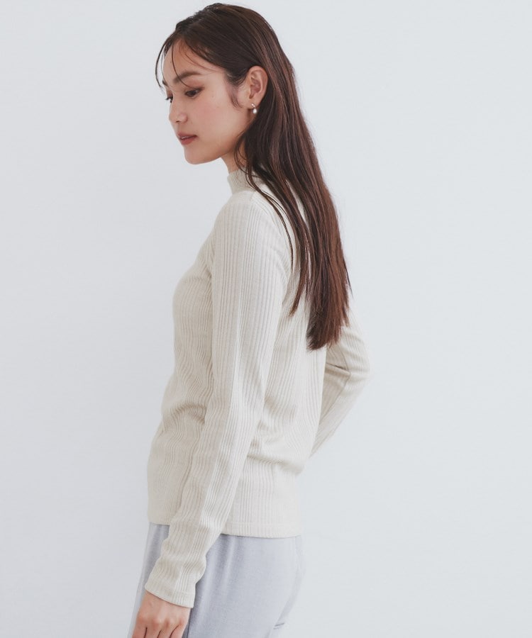INDIVI｜ラメリブカットソートップス | Rakuten Fashion(楽天