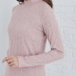 インデックス(index)の《6color/S-LLsize》ラメリブハイネックトップス【洗濯機洗い可/吸湿発熱】33