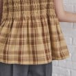インデックス(index)のチェック柄シャーリングペプラムブラウス【洗える】15