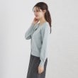 インデックス(index)のリボンパール調ビジューカーディガン【洗える】18