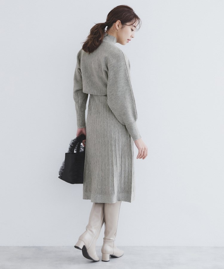 XS-LLsize》マルチウェイニットワンピース【洗濯機洗い可 XS-LLsize》マルチウェイニットワンピース【洗濯機洗い可