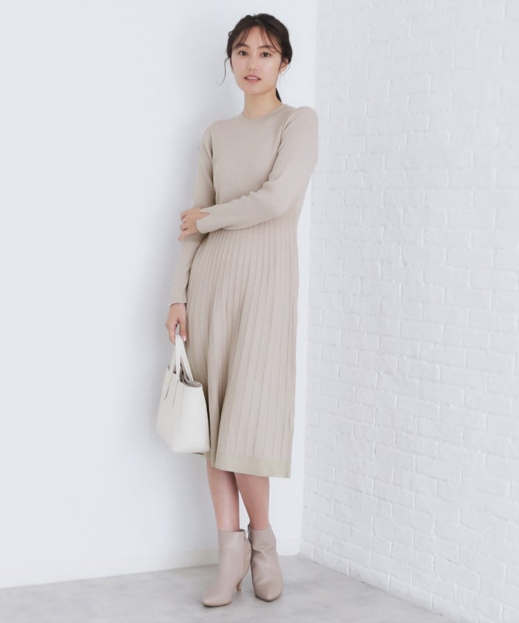 XS-LLsize》マルチウェイニットワンピース【洗濯機洗い可 XS-LLsize》マルチウェイニットワンピース【洗濯機洗い可