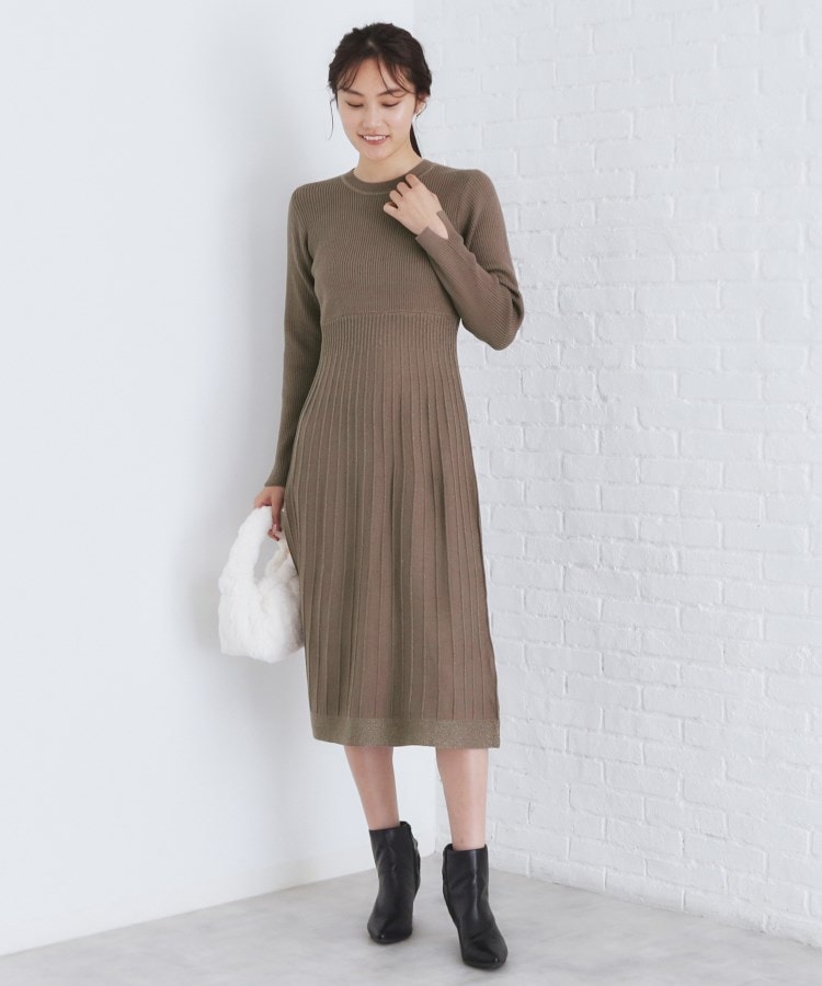 XS-LLsize》マルチウェイニットワンピース【洗濯機洗い可 XS-LLsize》マルチウェイニットワンピース【洗濯機洗い可