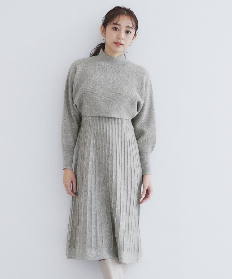 XS-LLsize》マルチウェイニットワンピース【洗濯機洗い可 XS-LLsize》マルチウェイニットワンピース【洗濯機洗い可