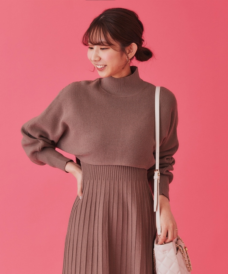 XS-LLsize》マルチウェイニットワンピース【洗濯機洗い可 XS-LLsize》マルチウェイニットワンピース【洗濯機洗い可