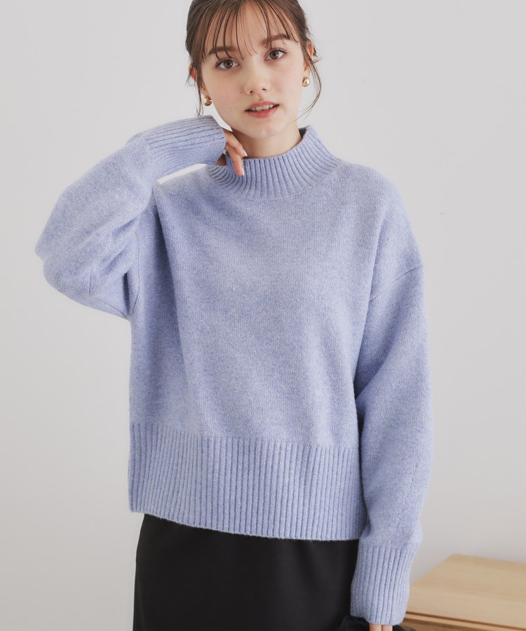 5color/S-LLsize》ミックスカラーラメハイネックニット【洗濯機 5color/S-LLsize》ミックスカラーラメハイネックニット【洗濯機