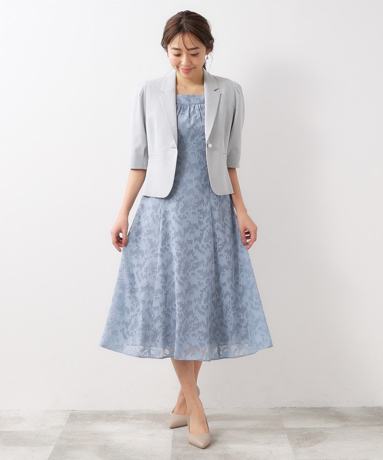 ≪S-LLsize≫ テーラードショートジャケット【ストレッチ/防シワ ≪S-LLsize≫ テーラードショートジャケット【ストレッチ/防シワ
