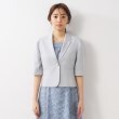 インデックス(index)の≪S-LLsize≫ テーラードショートジャケット【ストレッチ/防シワ/イージーケア】13