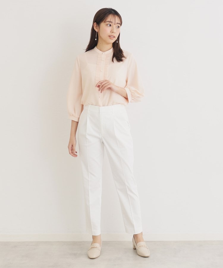 インデックス(index)の≪6color≫クールストレッチテーパードパンツ【洗濯機洗い可/接触冷感/吸水速乾/透け防止/イージーケア】3