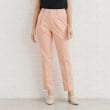 インデックス(index)の≪6color≫クールストレッチテーパードパンツ【洗濯機洗い可/接触冷感/吸水速乾/透け防止/イージーケア】 オレンジ(065)