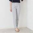 インデックス(index)の≪6color≫クールストレッチテーパードパンツ【洗濯機洗い可/接触冷感/吸水速乾/透け防止/イージーケア】 ネイビー(394)
