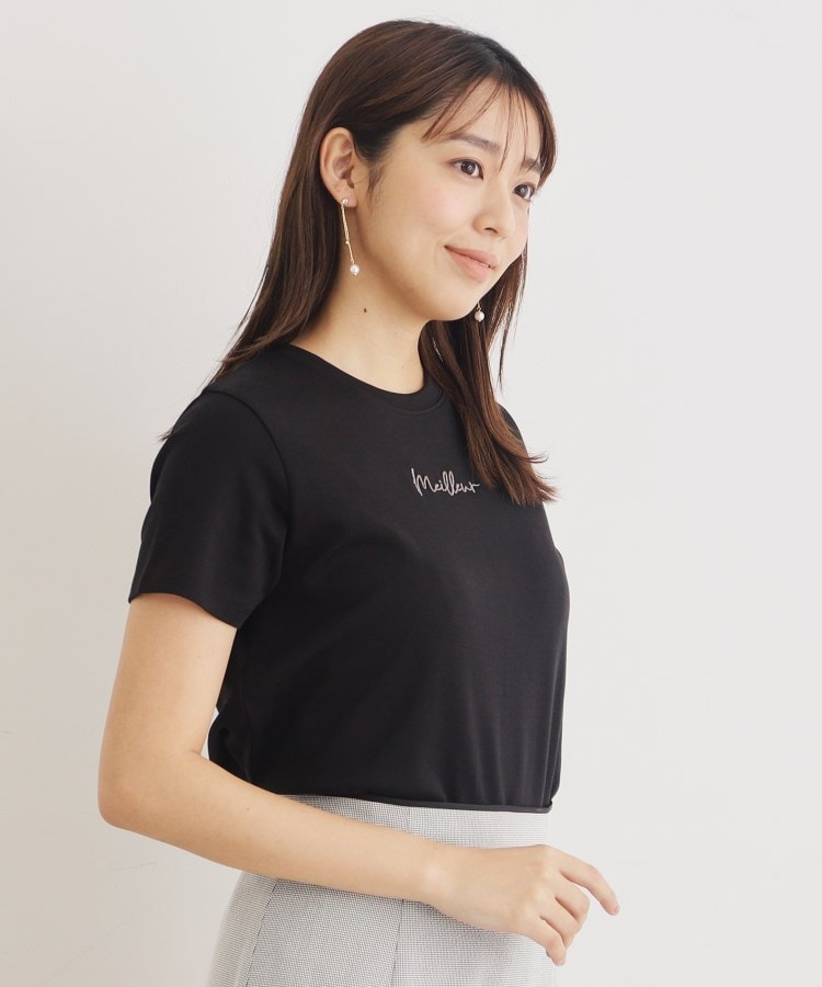 インデックス(index)のUV ロゴ刺繍コンパクトTシャツ【洗濯機洗い可】1