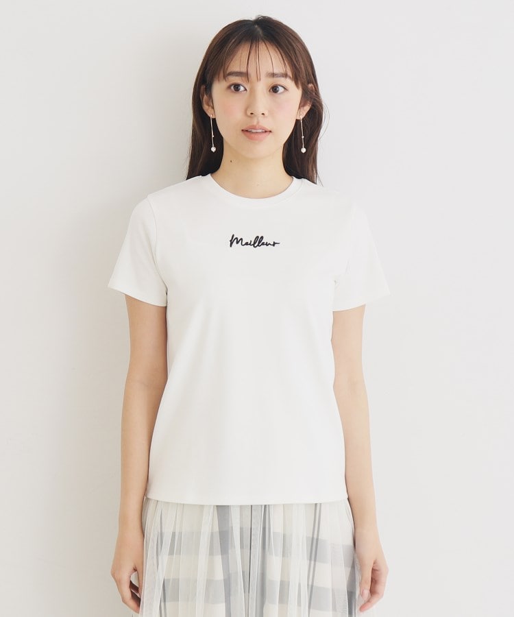 インデックス(index)のUV ロゴ刺繍コンパクトTシャツ【洗濯機洗い可】17
