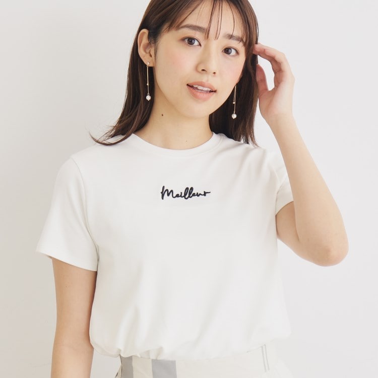 インデックス(index)のUV ロゴ刺繍コンパクトTシャツ【洗濯機洗い可】 Ｔシャツ