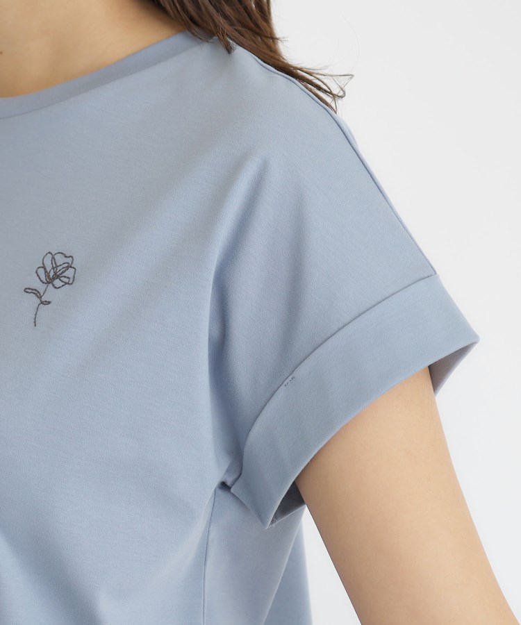 インデックス(index)の《5color》UV ワンポイント刺繍デザインTシャツ【接触冷感/洗濯機洗い可】25
