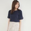 インデックス(index)のマジョリカスリーブドッキングトップス【洗濯機洗い可】14