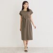 インデックス(index)の≪6color/XS-LLsize≫スムースジャージキーネックワンピース【接触冷感/UVケア/洗濯機洗い可】18
