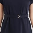 インデックス(index)の≪6color/XS-LLsize≫スムースジャージキーネックワンピース【接触冷感/UVケア/洗濯機洗い可】31