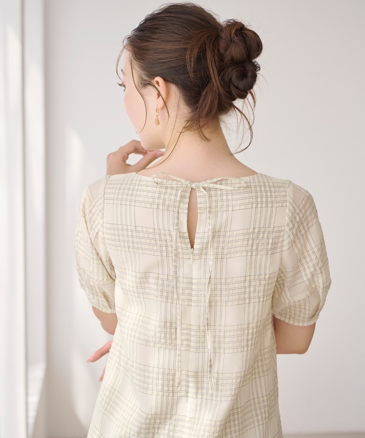 ANDMARY】Natalie check mini dress