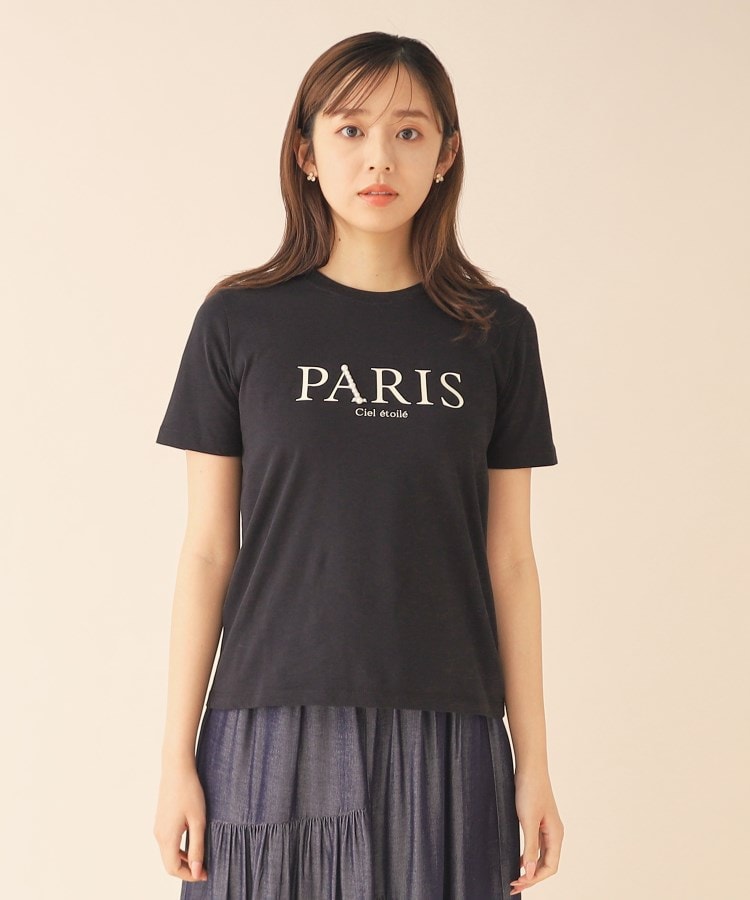 インデックス(index)のPARISパール調デザインTシャツ【洗濯機洗い可】13