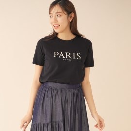 インデックス(index)のPARISパール調デザインTシャツ【洗濯可】