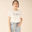 インデックス(index)のPARISパール調デザインTシャツ【洗濯機洗い可】5