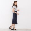 インデックス(index)の花柄ベルテッドAラインフレアスカート【洗濯機洗い可】3