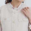 インデックス(index)の《美人百花掲載》ポケット付きツイードジレ/通勤・セレモニー対応【洗える】24