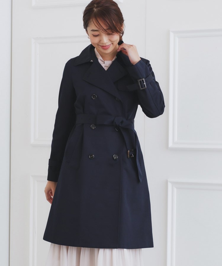 XS-3Lsize》通勤・セレモニー対応/トレンチコート【洗濯機洗い可 XS-3Lsize》通勤・セレモニー対応/トレンチコート【洗濯機洗い可