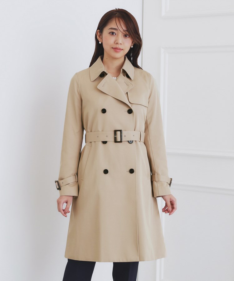 XS-3Lsize》通勤・セレモニー対応/トレンチコート【洗濯機洗い可 XS-3Lsize》通勤・セレモニー対応/トレンチコート【洗濯機洗い可