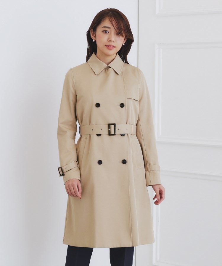 XS-3Lsize》通勤・セレモニー対応/トレンチコート【洗濯機洗い可 XS-3Lsize》通勤・セレモニー対応/トレンチコート【洗濯機洗い可