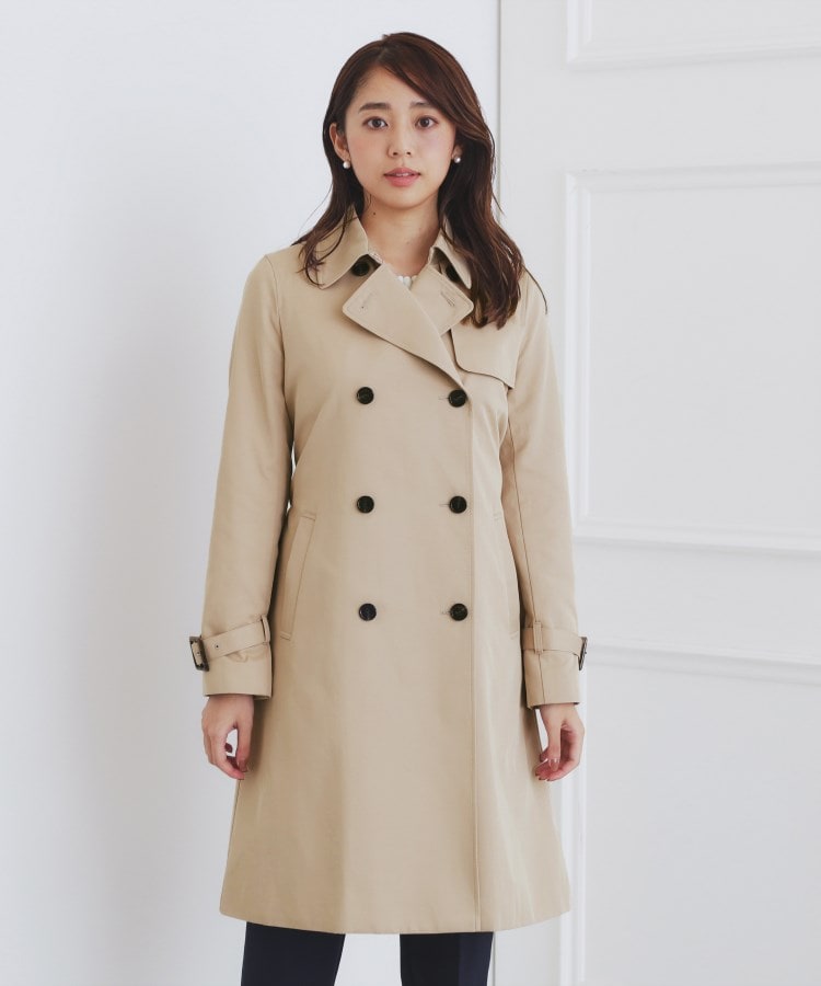 XS-3Lsize》通勤・セレモニー対応/トレンチコート【洗濯機洗い可 XS-3Lsize》通勤・セレモニー対応/トレンチコート【洗濯機洗い可