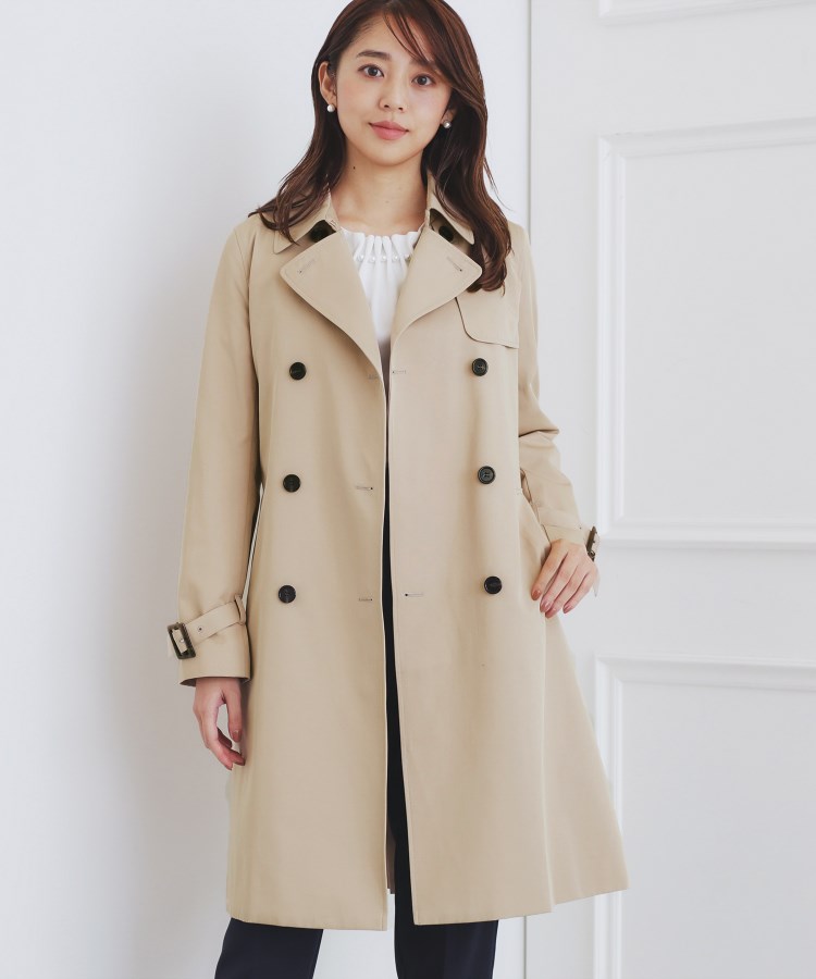XS-3Lsize》通勤・セレモニー対応/トレンチコート【洗濯機洗い可 XS-3Lsize》通勤・セレモニー対応/トレンチコート【洗濯機洗い可