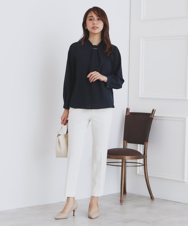 XS-LLsize》通勤・セレモニー対応/ボウタイブラウス/取り外し XS-LLsize》通勤・セレモニー対応/ボウタイブラウス/取り外し