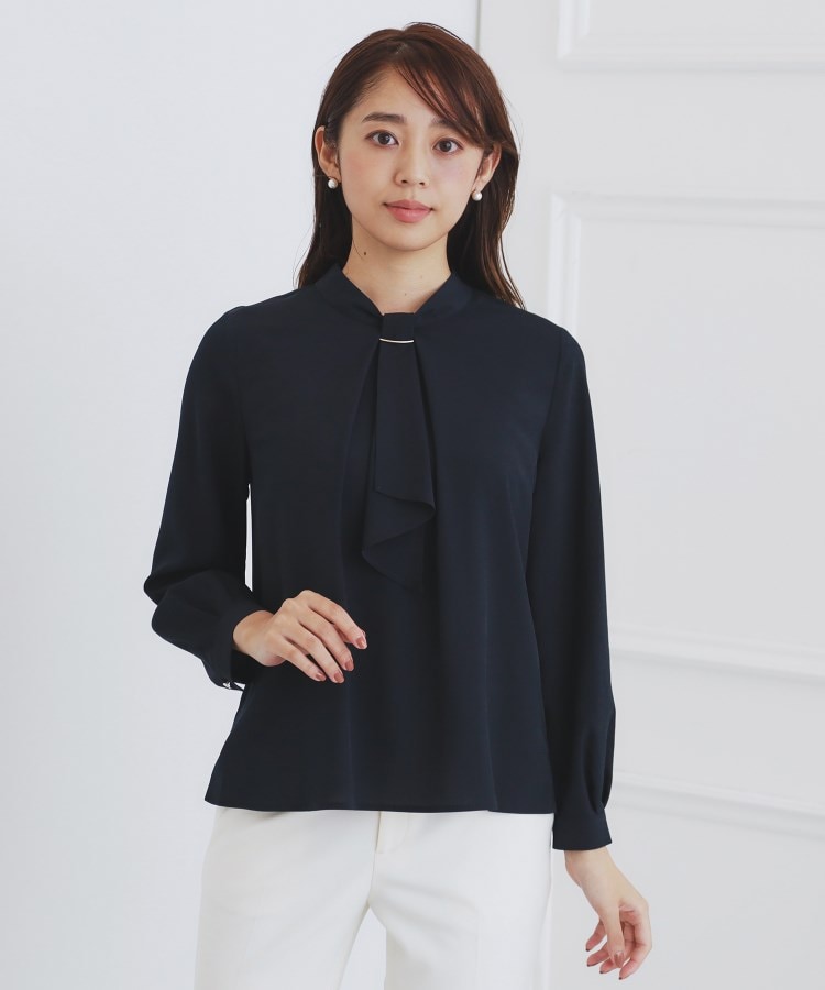 XS-LLsize》通勤・セレモニー対応/ボウタイブラウス/取り外し XS-LLsize》通勤・セレモニー対応/ボウタイブラウス/取り外し