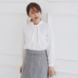 インデックス(index)の《XS-LLsize》通勤・セレモニー対応/ボウタイブラウス/取り外しパーツ付き 【洗濯機洗い可/防シワ】1