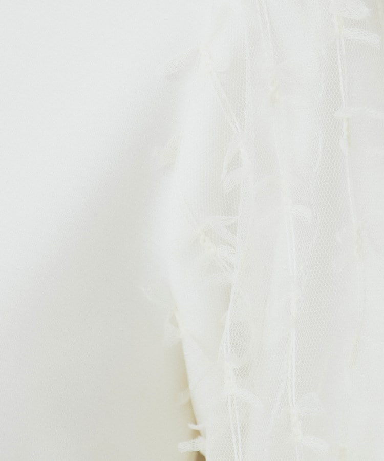 インデックス(index)の《美人百花掲載》リボンチュールトップス【洗濯機洗い可】4