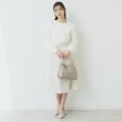 インデックス(index)の《美人百花掲載》リボンチュールトップス【洗濯機洗い可】2