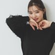 インデックス(index)の《美人百花掲載》リボンチュールトップス【洗濯機洗い可】5