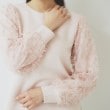 インデックス(index)の《美人百花掲載》リボンチュールトップス【洗濯機洗い可】18