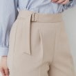インデックス(index)のサイドバックルストレッチテーパードパンツ【洗濯機可・イージーアイロン・防シワ】18
