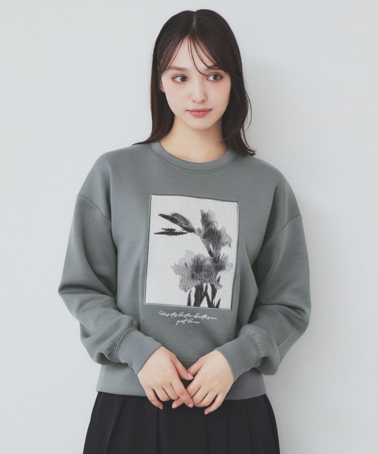 インデックス(index)のフォト刺繍トップス【洗濯機洗い可】9
