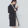 インデックス(index)のストレッチノーカラーコート【洗濯機洗い可/イージーアイロン】7