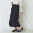 インデックス(index)のサイドプリーツフレアパンツ【洗濯機洗い可】1